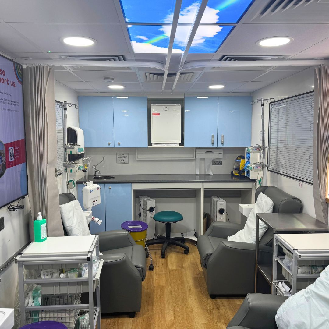 Inside Helen, Hope for Tomorrow's first mobile cancer care unit - Gloucester
